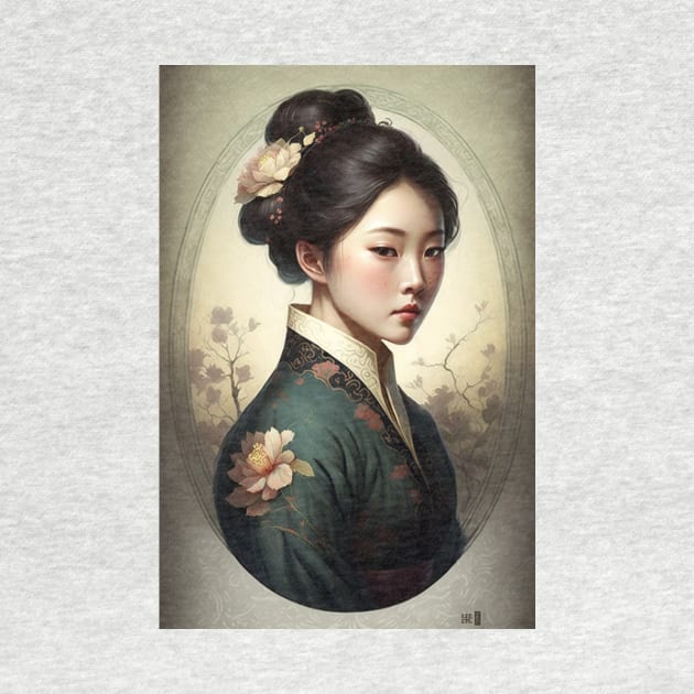 Traditional Korean Hanbok by ArtNouveauChic